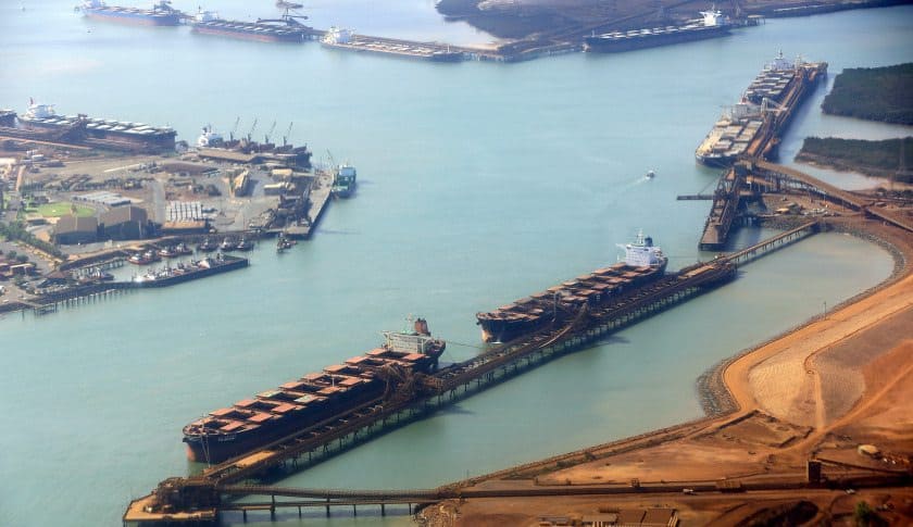 Tour of Fortescue Mining Group's Solomon Hub, Port Hedland Rail and Herb Elliott Port