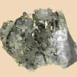 Calaverita en Cuarzo