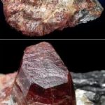 Cristales de Condrodita muy definidos