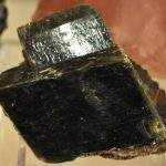 Cristales de Hedenbergita afilados