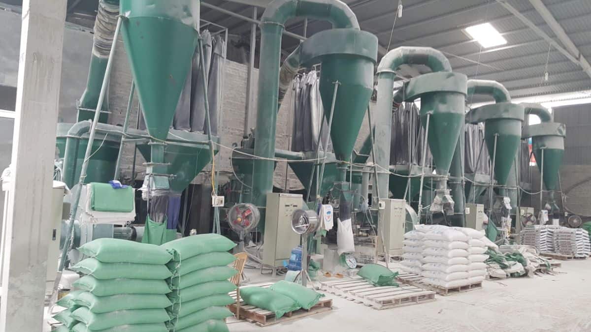 Fabrica de productos de piedra caliza en Vietnam.