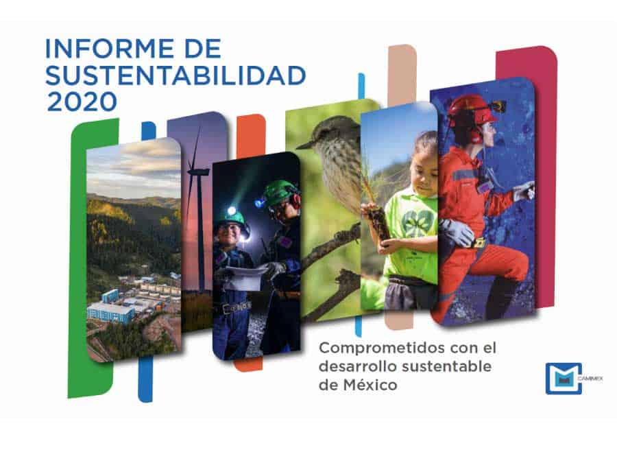 Caratula del Informe de sustentabilidad 2020