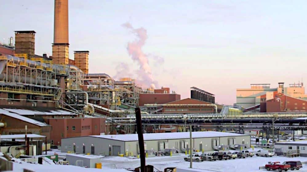 Refinería en Sudbury