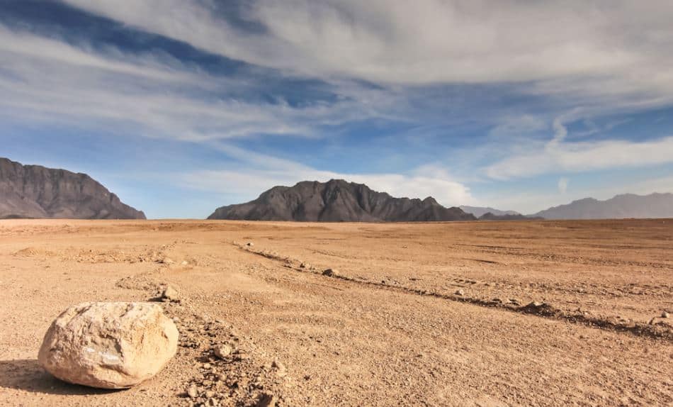 Llanura de Afganistán.