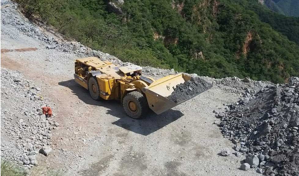 Camión Altaley mining