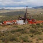 depósito Panuco en la propiedad Zacatecas en México