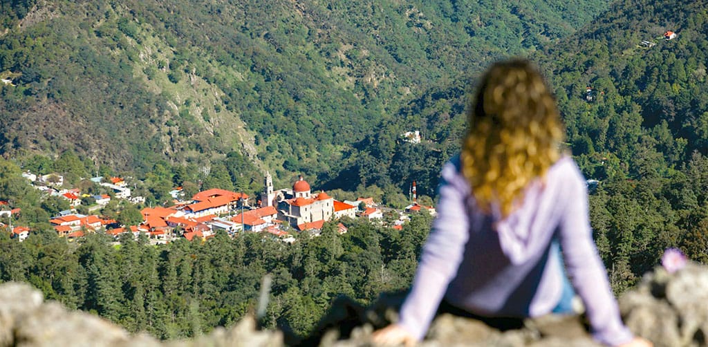 Foto panoramica de Mineral del Chico Hidalgo