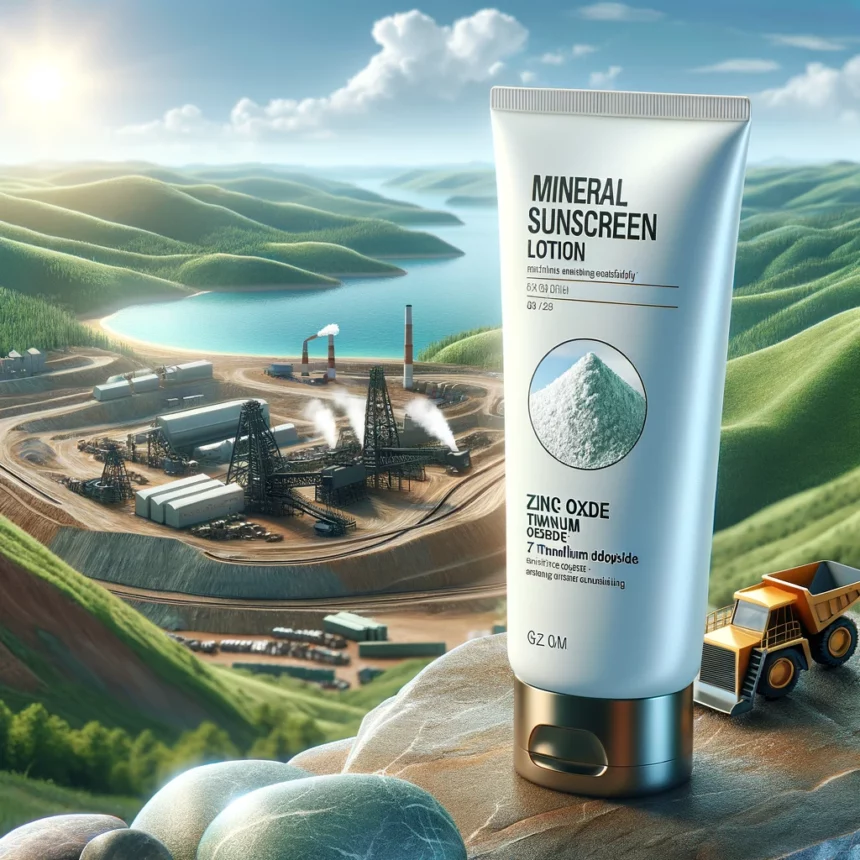 bloqueadores solares minerales y su conexión con la minería sostenible