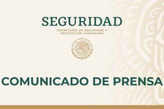 Imagen de Comunicado de Prensa de Secretaría de Seguridad y Protección Ciudadana