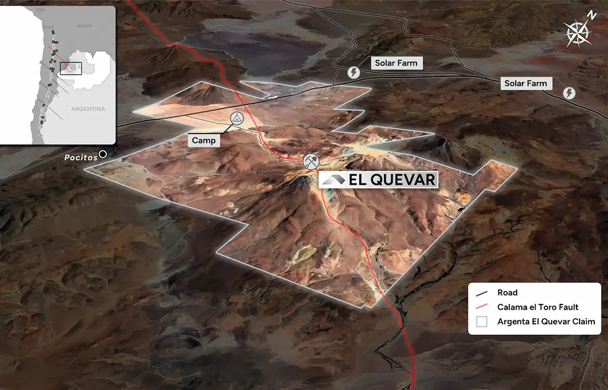 Argenta Silver Descubre Zona de Plata de Alta Ley en El Quevar: 1,385 g ...